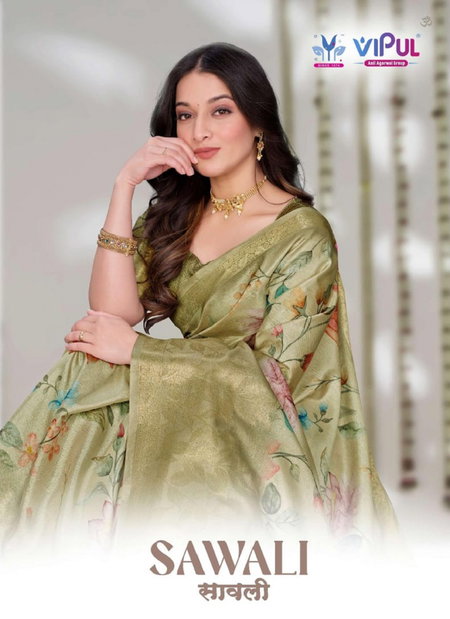Sawali By Vipul Soft Silk Saree Wholesalers In Delhi